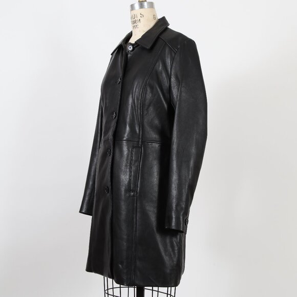 Whet Blu Julia Black Leather Jacket - Picture 3 of 3